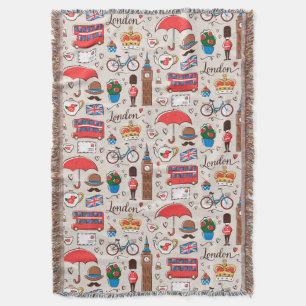 London Symbols Pattern Deken