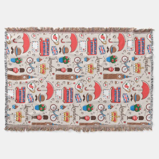 London Symbols Pattern Deken (Voorkant)