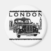 London Taxi Magneet (Voorkant)