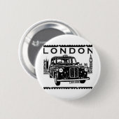 London Taxi Ronde Button 5,7 Cm (Voorkant /achterkant)