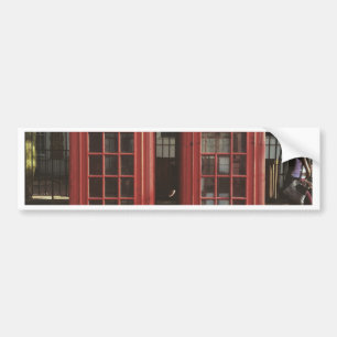 London Telephone Box Bumpersticker