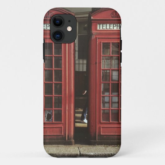 London Telephone Box Case-Mate iPhone Case (Achterkant)