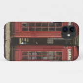 London Telephone Box Case-Mate iPhone Case (Achterkant (horizontaal))