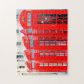 London Telephone Box. Legpuzzel (Verticaal)