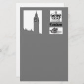 London Thed Stationery Briefpapier (Voorkant / Achterkant)