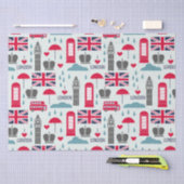London Thed Tissue Paper Tissuepapier (Craft)