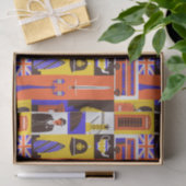 London Thed Tissue Paper Tissuepapier (Geschenk)