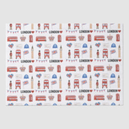 London Thema Tissue Paper | geschenk met een Londe Tissuepapier