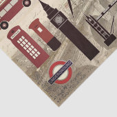 London Tissue Paper Tissuepapier (Detail)