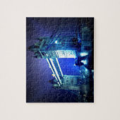 London Tower Bridge & Blue Night Legpuzzel (Verticaal)