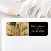 London Tower bridge clocktower big ben Etiket (Insitu)