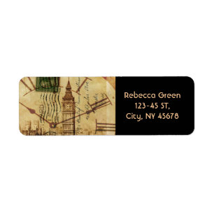 London Tower bridge clocktower big ben Etiket