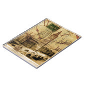 London Tower bridge clocktower big ben Notitieboek (Linkerzijde)