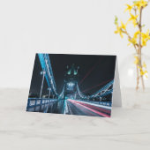 London Tower Bridge Kaart (Gele Bloem)