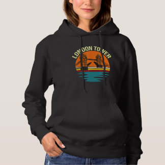 London Tower Bridge over de Theems Engeland Hoodie