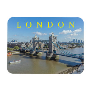 London Tower Bridge van boven fridge magnet Magneet