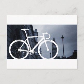 London Track Bicycle Briefkaart