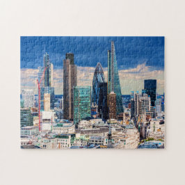 London UK City Buildings Jigzaag Puzzle Legpuzzel