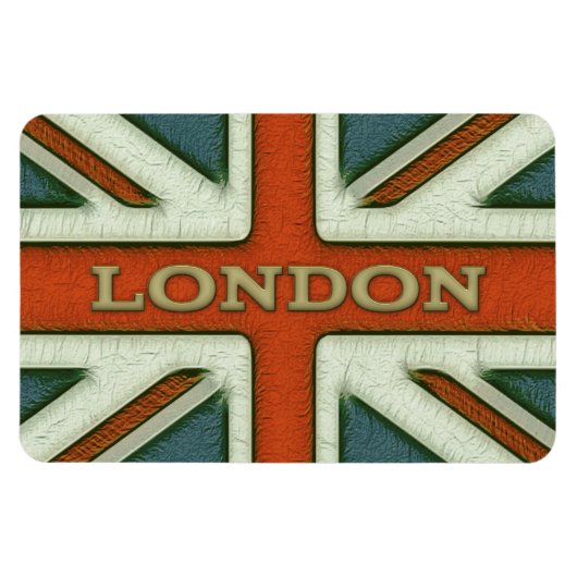 London UK Flag Magneet (Horizontaal)