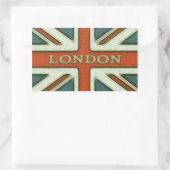 London UK Flag Rechthoekige Sticker (Tas)
