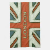 London UK Flag Theedoek (Verticaal)