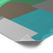 London, UK  Retro Travel Poster (Hoek)