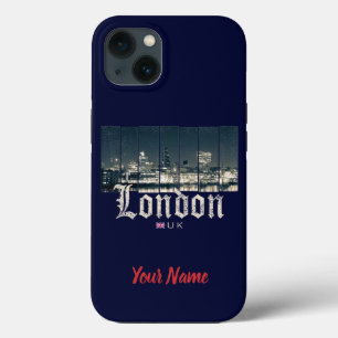 London Uk Skyline United Kingdom iPhone 13 Hoesje