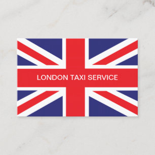 London UK Taxi Service Visitekaartje