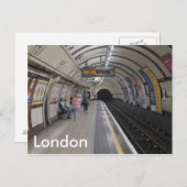 London Underground - Briefkaart (Voorkant / Achterkant)
