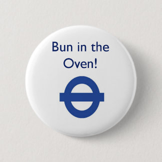 London Underground Bun in the Oven Badge Ronde Button 5,7 Cm