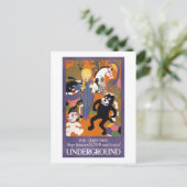 London Underground Transportation Poster Briefkaart (Staand voorkant)