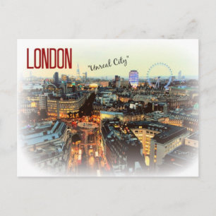 London "Unreal City" Eliot Briefkaart
