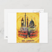 london vintage briefkaart (Voorkant / Achterkant)
