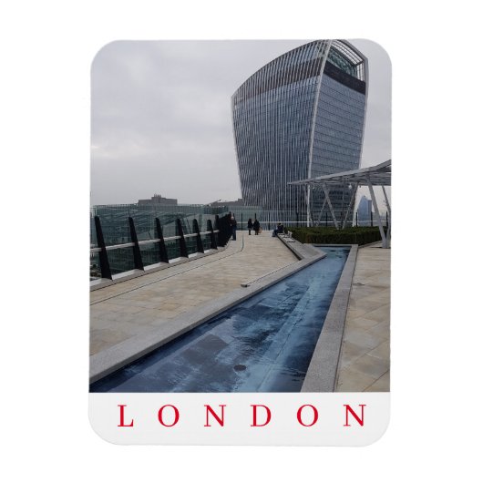 London Walkie Talkie fridge magnet Magneet (Verticaal)