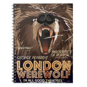 London Werewolf  Movie poster Notitieboek