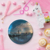 London Westminster Cityscape Photo Ball Papieren Bordje (Feest)