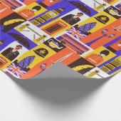 London Wrapping Paper Cadeaupapier (Hoek)