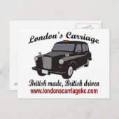 London's Carriage Briefkaart (Voorkant / Achterkant)