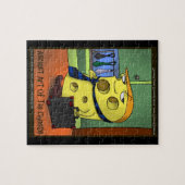 Londons Times Dessins Tai Chi Drôle Puzzle (Horizontal)