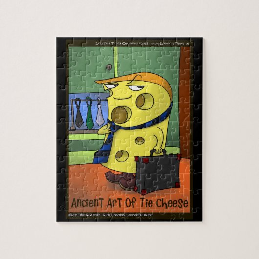 Londons Times Dessins Tai Chi Drôle Puzzle (Vertical)