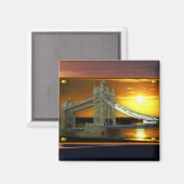 London's Tower Bridge Magnet (Recto/Verso)