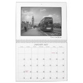 Londres, Angleterre - Calendrier 2025 (Jan 2027)