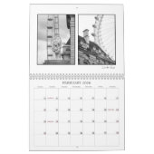 Londres, Angleterre - Calendrier 2025 (Feb 2026)