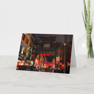 Londres, Angleterre Carte Chinatown #1