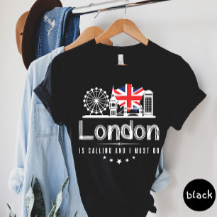 Londres Appelle Et Je Dois Aller T-shirt