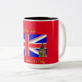 Londres appelle la tasse de coussin (Devant droit)