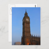 Londres - Big Ben - Carte postale (Devant / Derrière)