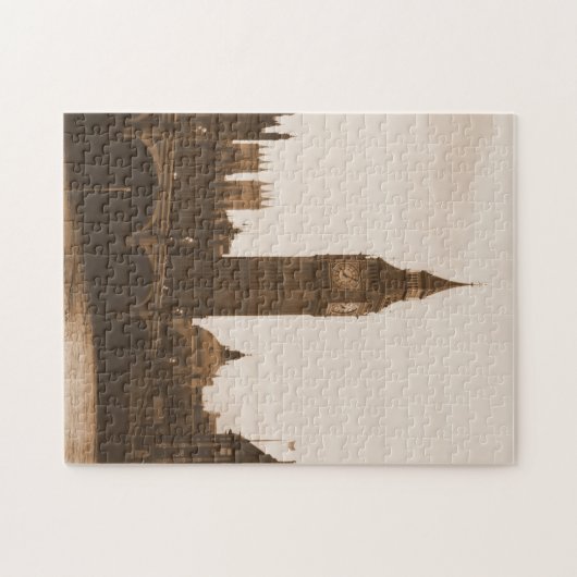 Londres - Big Ben - Thames - Puzzle (Horizontal)