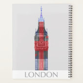 Londres Big Ben Union Jack (Dos)