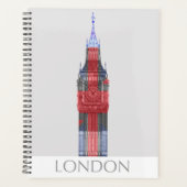 Londres Big Ben Union Jack (Devant)